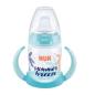 Preview: NUK First Choice Beach Editon Trinklernflasche mit Griff 150ml 6-18 blau