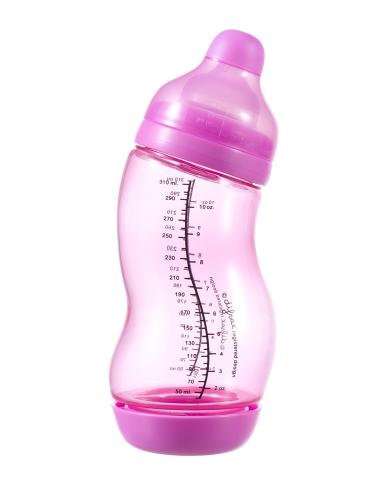 difrax S-Babyflasche rosa - 310ml