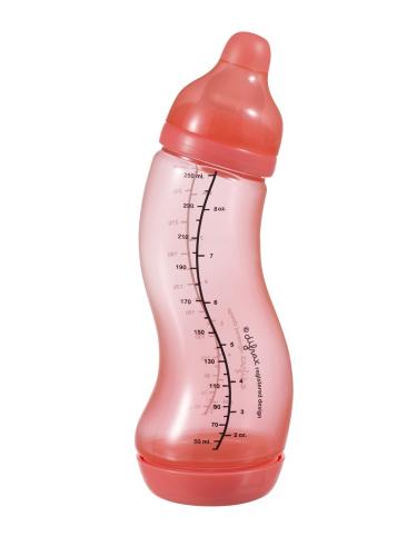 difrax S-Babyflasche rot - 250ml