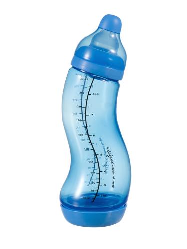 difrax S-Babyflasche blau - 250ml