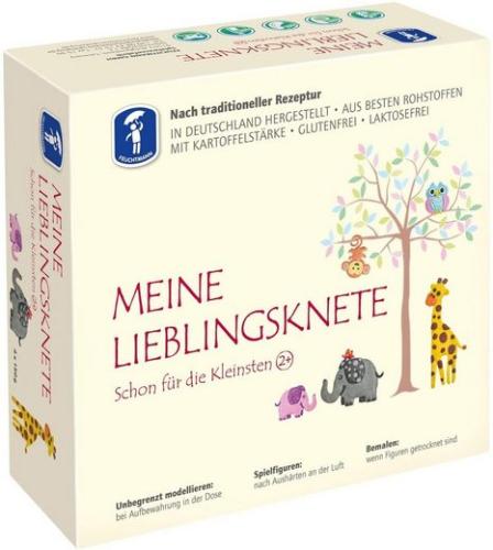 Feuchtmann 6281513 MEINE LIEBLINGSKNETE 4 Dosen Knete in 4 Farben à ca. 150g