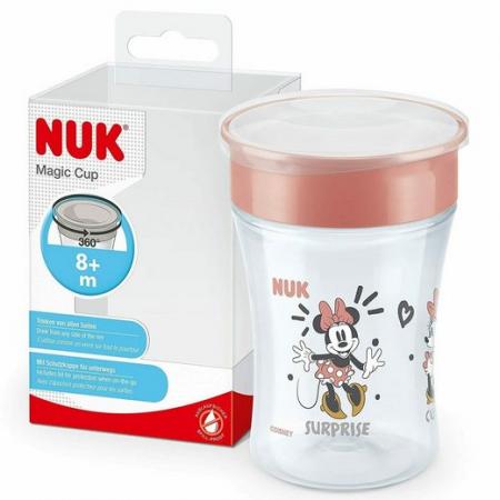 NUK Disney Mickey Magic Cup Trinklernbecher ab 8M. auslaufsicher 360° BPA-frei