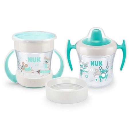 NUK Mini Cups 3-in-1-Trinklernbecherset Mini Magic Cup + Trainer Cup 10255635