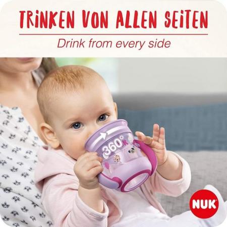 NUK Mini Cups 3-in-1-Trinklernbecherset Mini Magic Cup + Trainer Cup 10255635