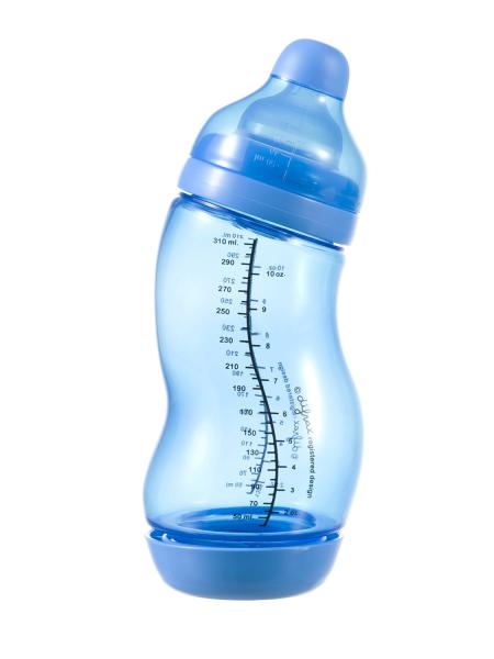 difrax S-Babyflasche blau - 310ml