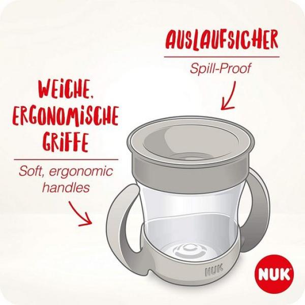 NUK Mini Cups 3-in-1-Trinklernbecherset Mini Magic Cup + Trainer Cup 10255635