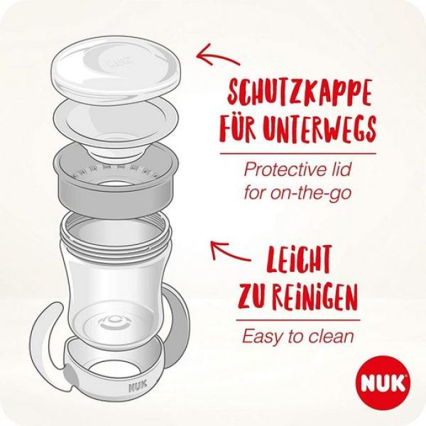 NUK Mini Cups 3-in-1-Trinklernbecherset Mini Magic Cup + Trainer Cup 10255635