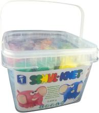 Feuchtmann 6280156 SCHUL-KNET Big Bucket 25 bunte Stangen ca.2.600g