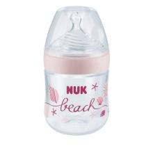 NUK Nature Sense Babyflasche Silikon-Trinksauger 150ml beach 10215270 girl