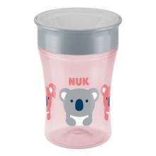 NUK 10255395 Trinklernbecher Magic Cup Koala mit Trinkrand und Deckel, 230ml